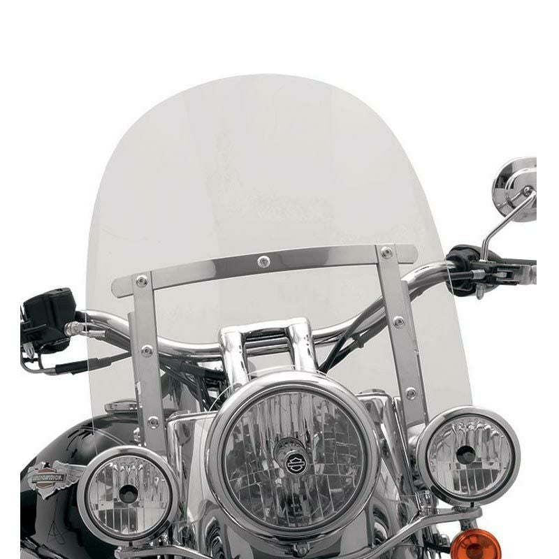 メンフィス SLIM ウインドシールド ブラックスモーク 15インチ