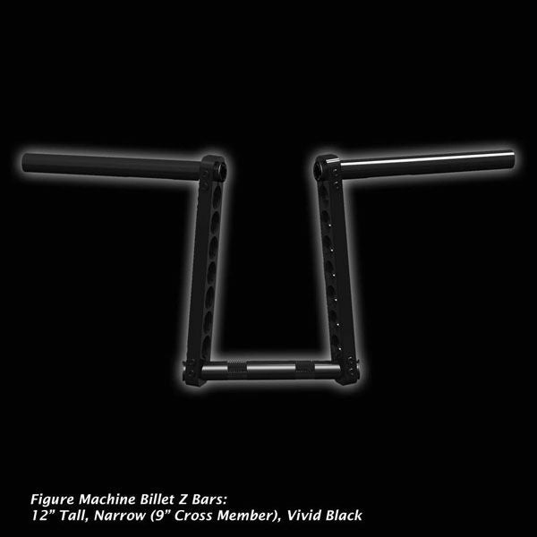 Figure Machine Zバー12インチ ナローハンドル |ハーレーパーツ専門店