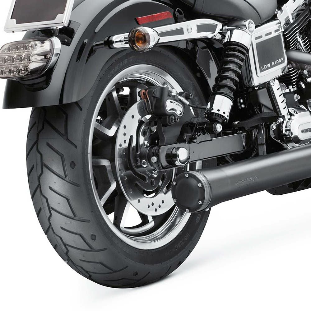 【SALE】DYNAローライダー用 スクリーミンイーグル・ナイトスティック・マフラー ブラック-02