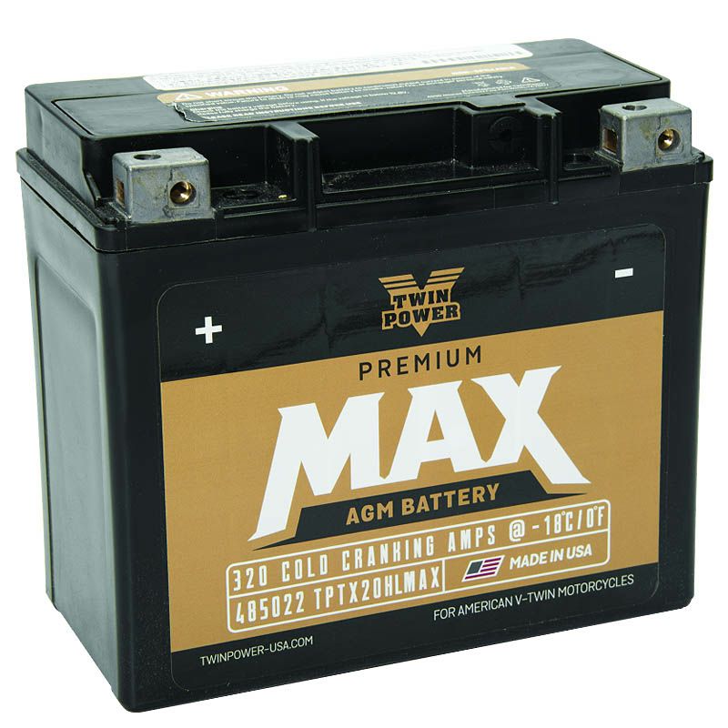 TwinPower ハーレー用AGMバッテリー ダイナ、ソフテイル、1997～2003 スポーツスター、V-ROD