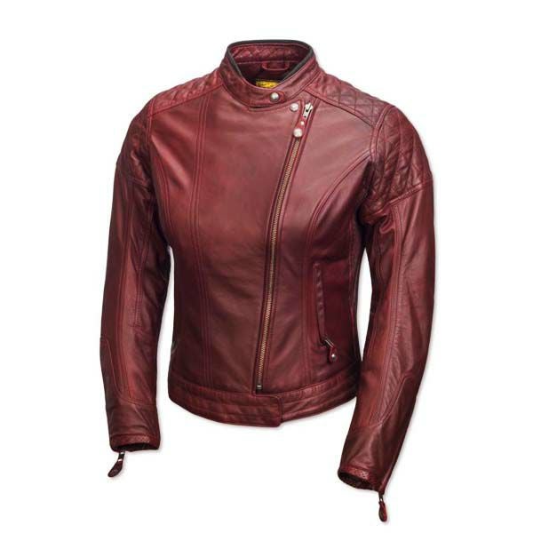 ローランドサンズ・デザイン(RSD)レディース・レザージャケット RIOT OXBLOOD-01