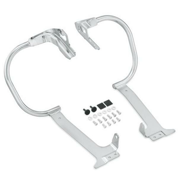 スイッチバックリアサドルバッグガード　クローム-03