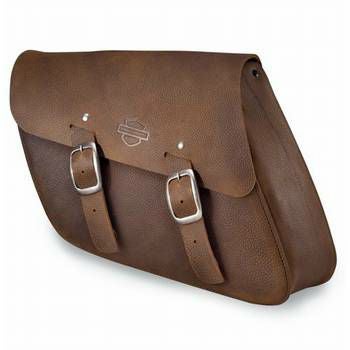 シングルサイド・スイングアームバッグ ディストレストブラウンレザー-02