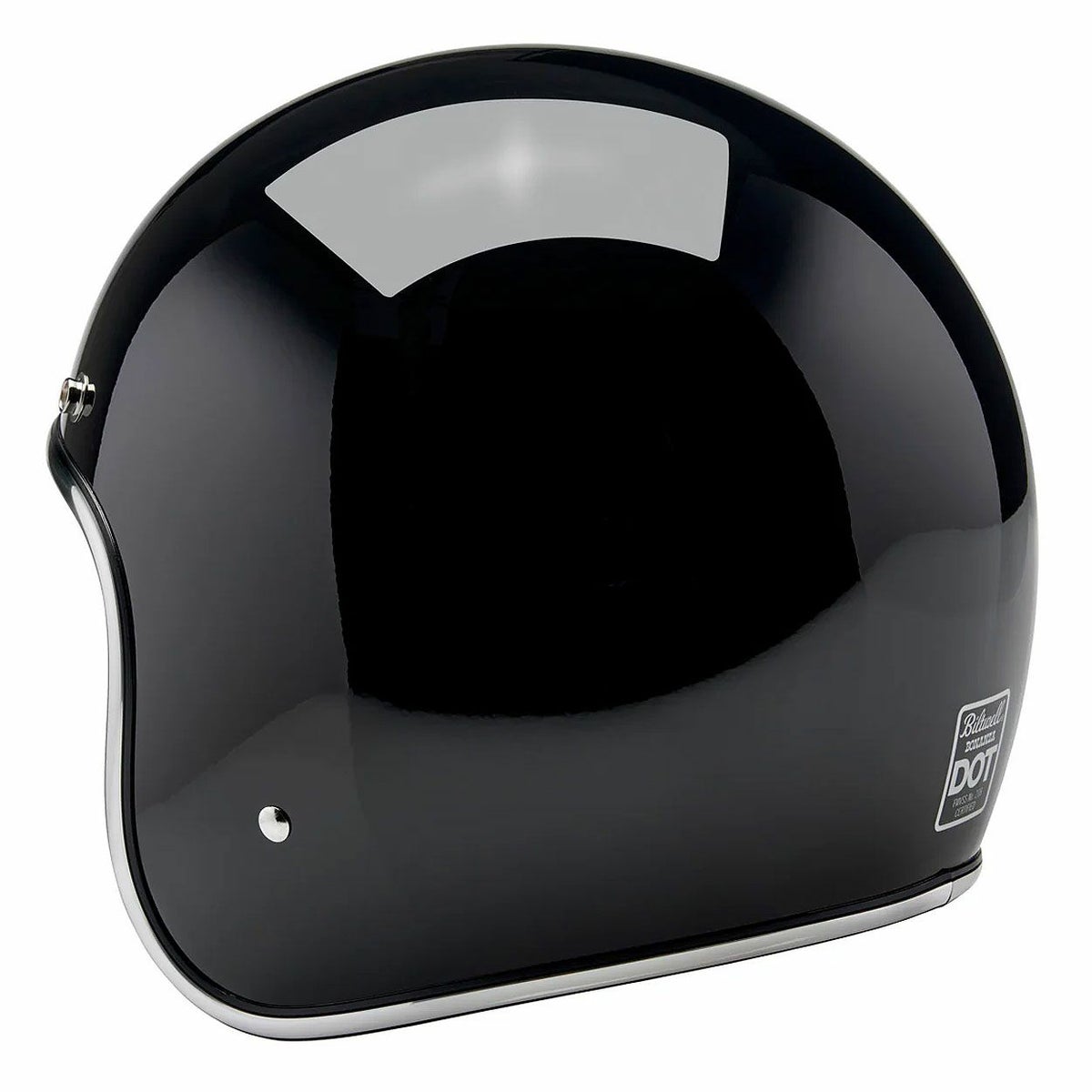 BILTWELL(ビルトウエル)「BONANZA」ジェットヘルメット グロスブラック-04