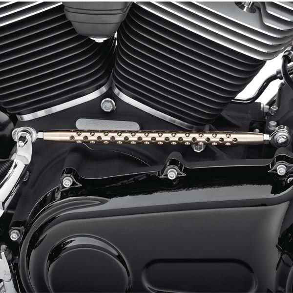 カスタム・ギアシフトリンケージ　サイレンサーブラッシュニッケル-01