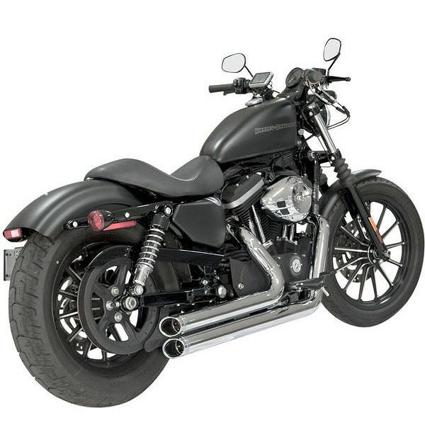 S＆S POWER TUNE フルエキゾーストシステム クローム 2014以降スポーツスター-02