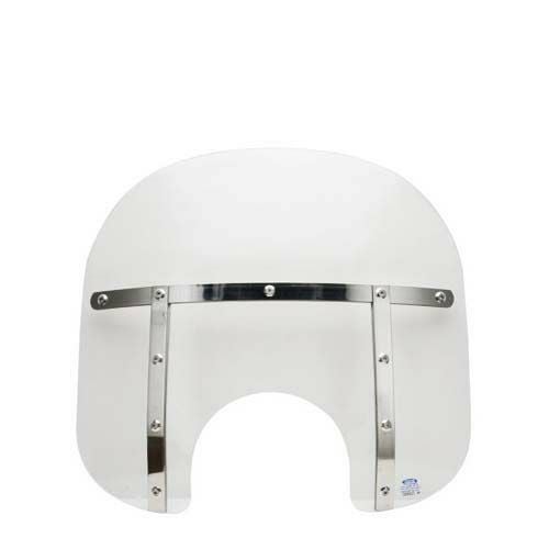 H-Dデタッチャブル クォーターフェアリング用リップシールド スモーク