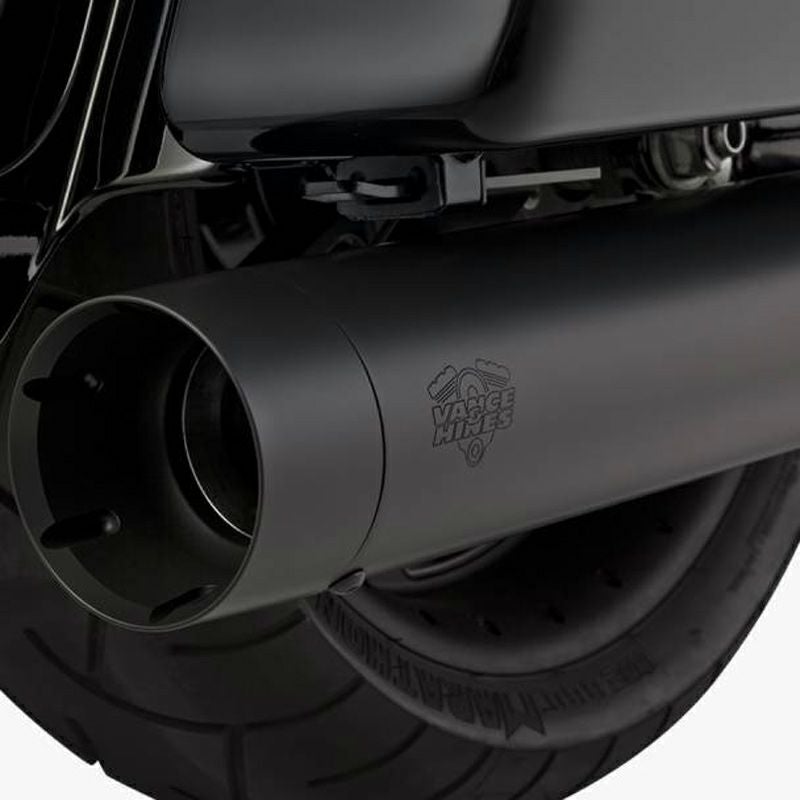 バンス＆ハインズ(VANCE)　OverSized 450 TITAN　マフラー（ブラック&ブラック）-03