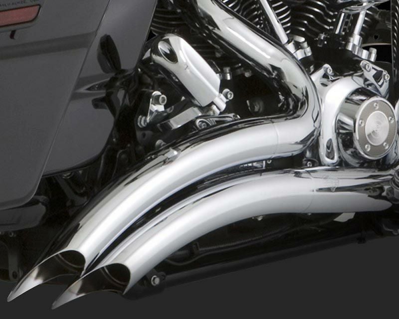 Vance&Hines（バンス＆ハインズ） ビッグラディウス 2-Into-2 クローム ツーリング-02