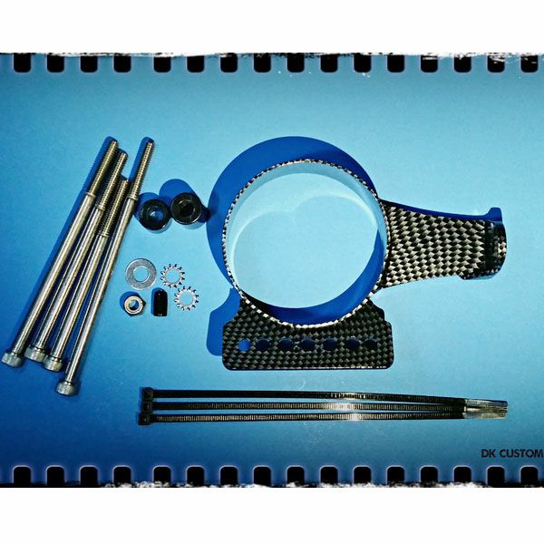 DRAG Specialties メーター移設キット（エンジン横） 【スポーツスター