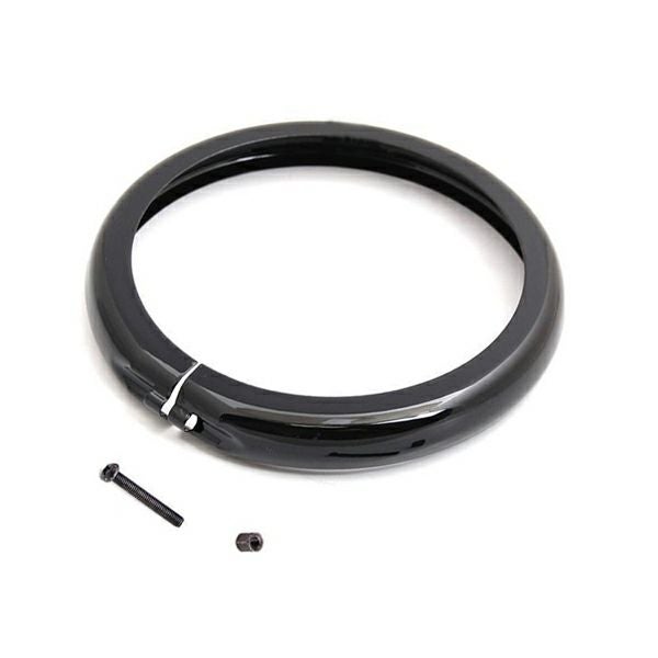 キジマ　ヘッドライトベゼル　ブラック-02