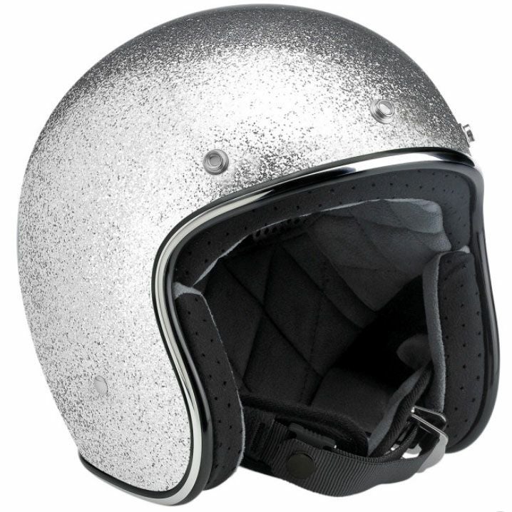 BILTWELL(ビルトウエル)「BONANZA」ジェットヘルメット シルバー-02