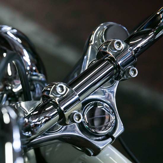 BILTWELL SLIMLINEライザー 1-3/4 Rawpolish-03