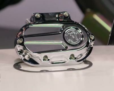 パフォーマンスマシン　Scallop・クラッチカバー　クローム　6速油圧クラッチ車用-01