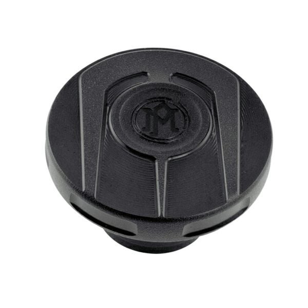 パフォーマンスマシン ビレットアルミニウムガスキャップ SCALLOP ブラック-01