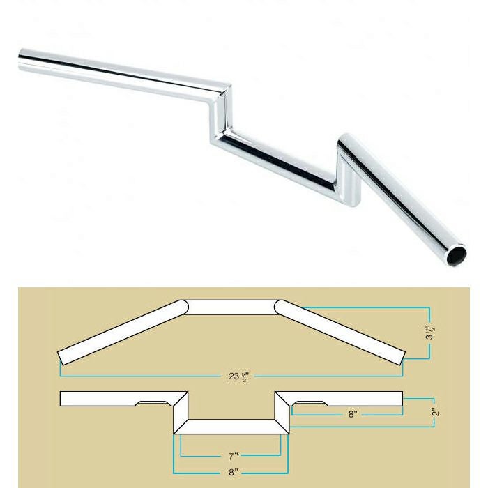 Biltwell Maynard ハンドル クローム-02