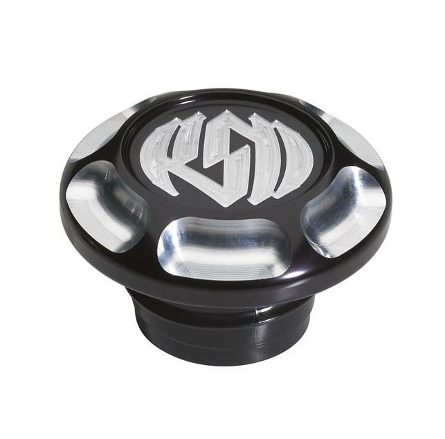 ローランドサンズ・デザイン(RSD)ビレット・アルミニウム・ガスキャップ　ビンテージ コントラストカット-02