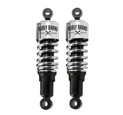 BURLY スラマー 　ローダウンサスペンション 10.5インチ　クローム-01