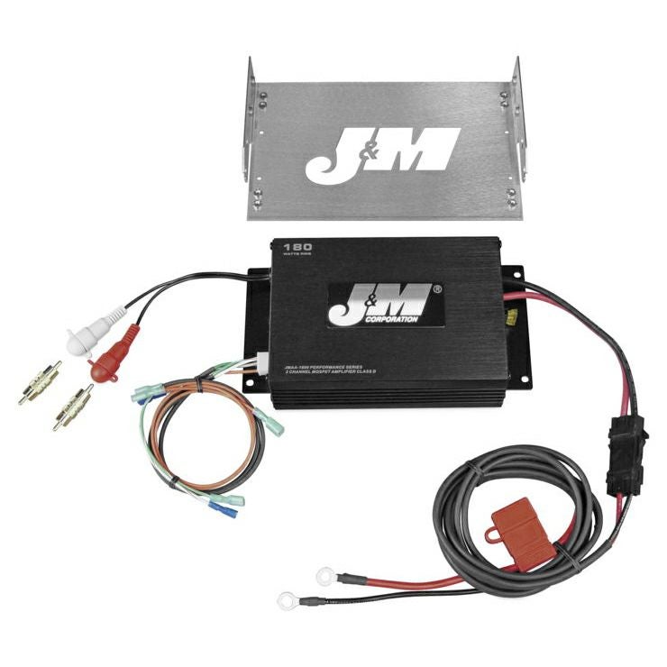 J&M ROKKER シリーズ 180w 2chアンプキット　1998～2018 FLHT、FLHX-01