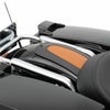 Drag Specialties ソロシート用フェンダービブ ブラウンレザー-01