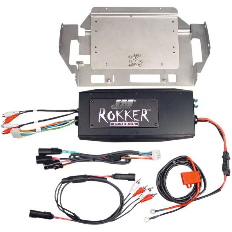 J&M ROKKER シリーズ 500w 4chアンプキット FLHT/FLHX用-01