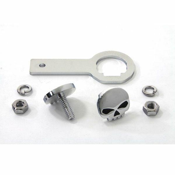 V-Twin スカル・ライセンスプレートマウンティングハードウェア-02