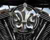 Precision Billet Fleur エアークリーナー　クローム-01
