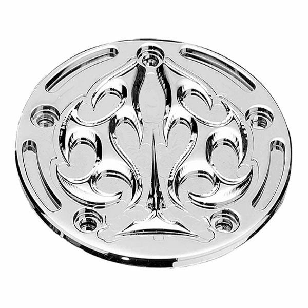 Precision Billet Ace's Wild ダービーカバー クローム-01