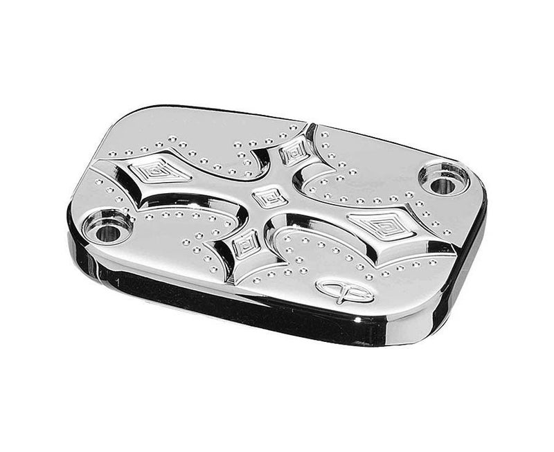 Precision Billet Darkside マスターシリンダーカバー　クローム-01