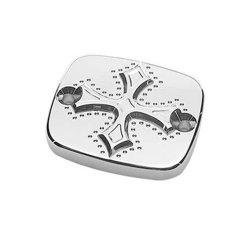 Precision Billet Darkside マスターシリンダーカバー クローム-01