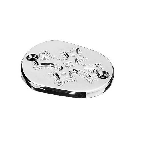 Precision Billet Darkside マスターシリンダーカバー クローム-01