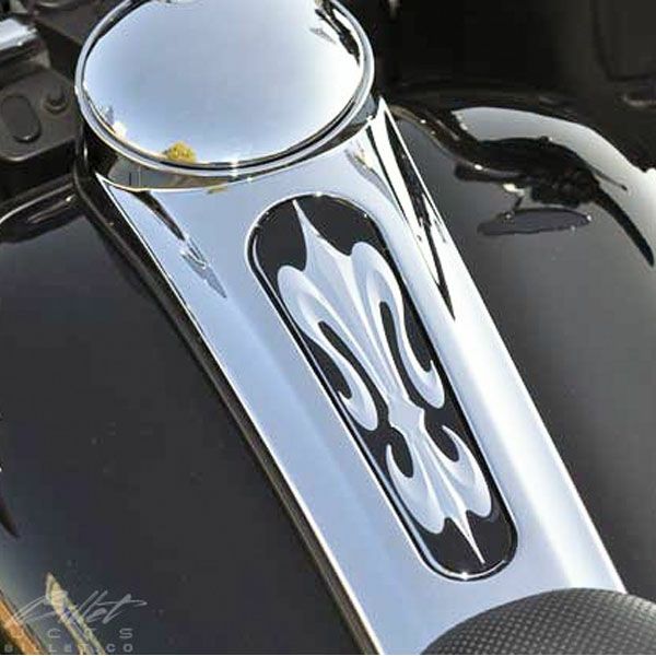 Precision Billet Fleur タンクインサート　ブラック-01