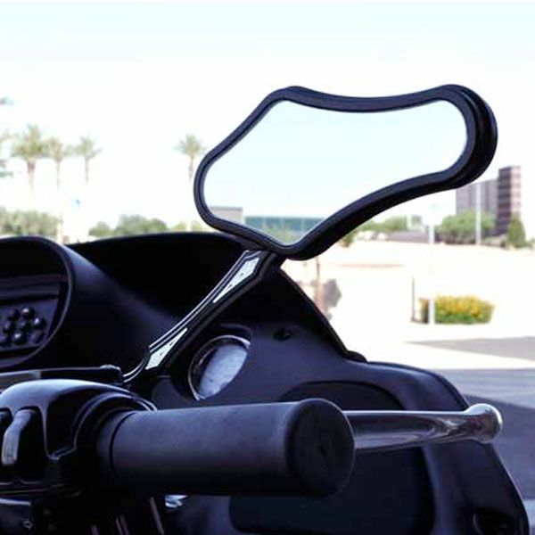 Precision Billet Darkside ビレットミラー ブラック-01