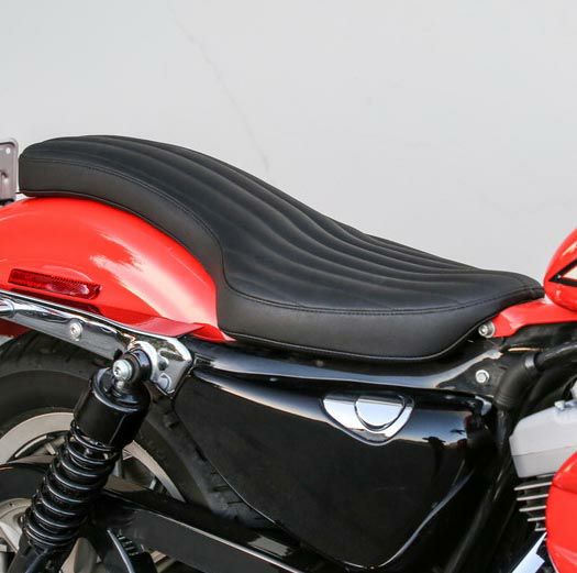 BURLY BRAND BRAT Ribbed Two-Up シート　'96-'03 XL-02