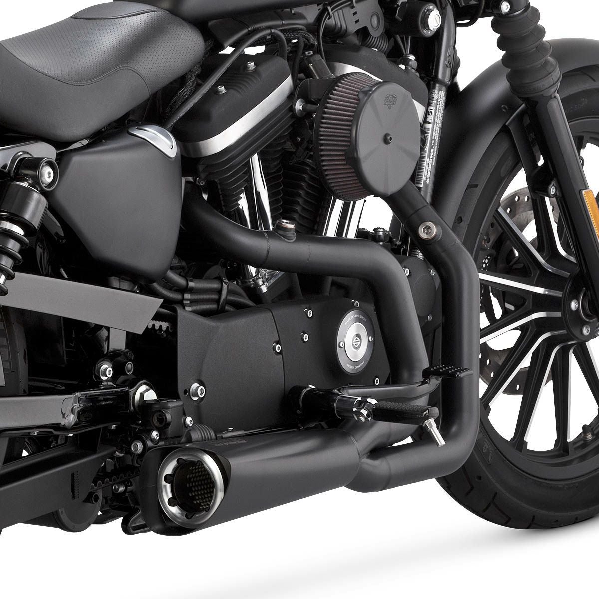 vance&hinesコンペティションシリーズ 2in1 スポーツスター　廃番 バンス＆ハインズ （VANCE&HINES） COMPETITION SERIES 2-1 ブラック