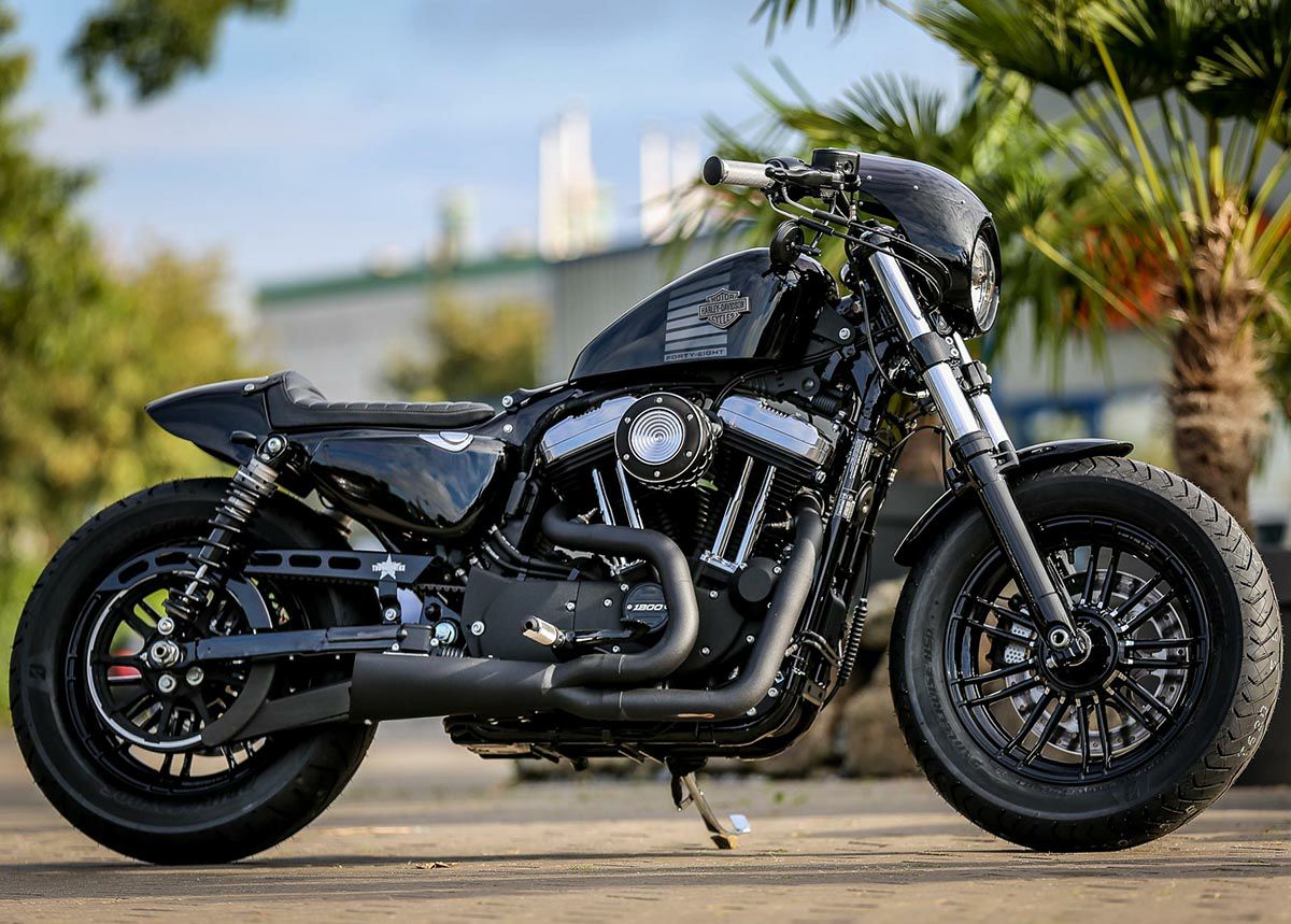 Vance&Hines COMPETITION SERIES 2-1 ブラック スポーツスター-06