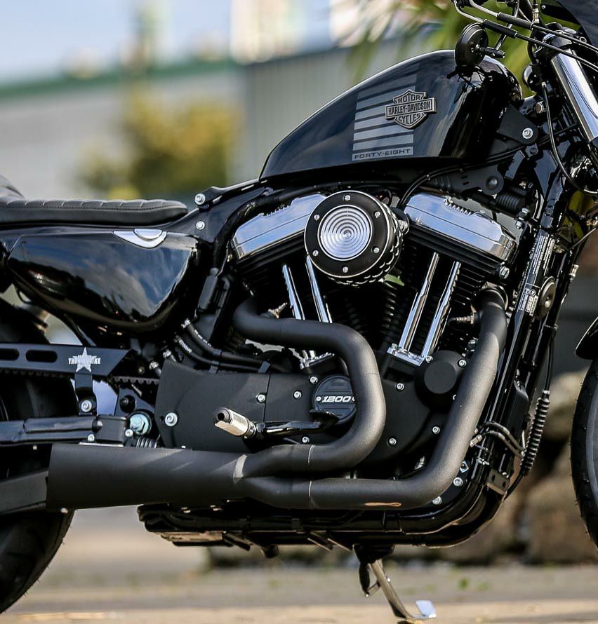 バンス＆ハインズ （VANCE&HINES） COMPETITION SERIES 2-1 ブラック