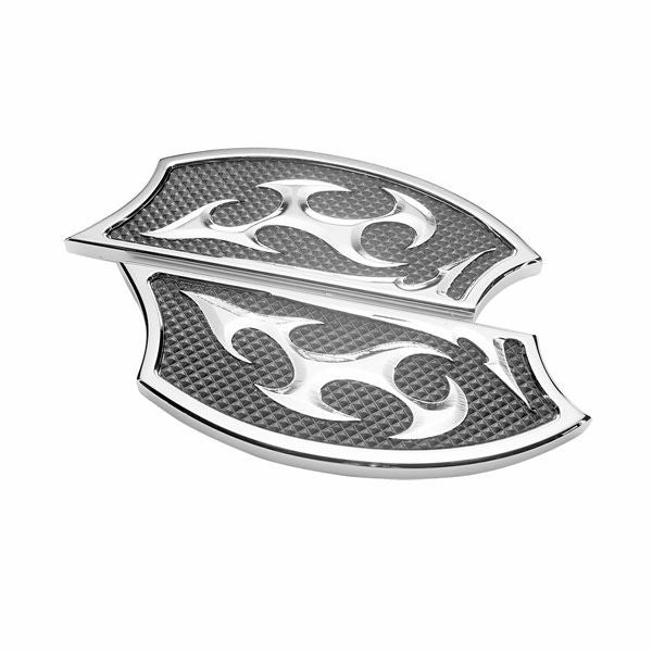 Precision Billet Ace's Wild パッセンジャーフロアボード クローム-01