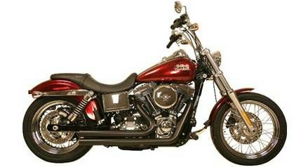 RUSH FULL SYSTEMS SHORT StraightCut ブラック FOR '06以降 DYNA-01