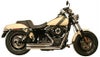 RUSH FULL SYSTEMS SHORT StraightCut クローム FOR '91-'05 DYNA-02