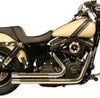 RUSH FULL SYSTEMS SHORT StraightCut クローム FOR '91-'05 DYNA-03