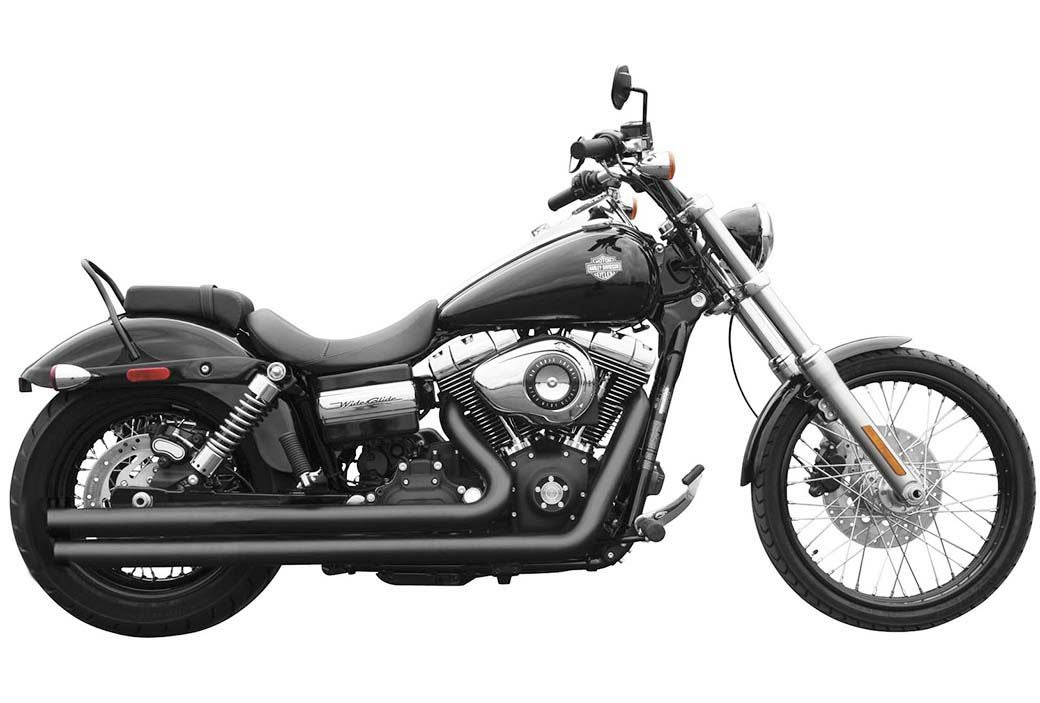 RUSH FULL SYSTEMS LONG StraightCut ブラック FOR '06以降 DYNA-01