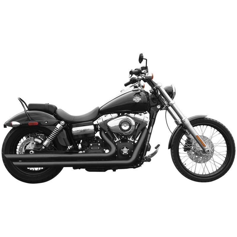 RUSH FULL SYSTEMS LONG SlashDown ブラック FOR '91-'05 DYNA-01