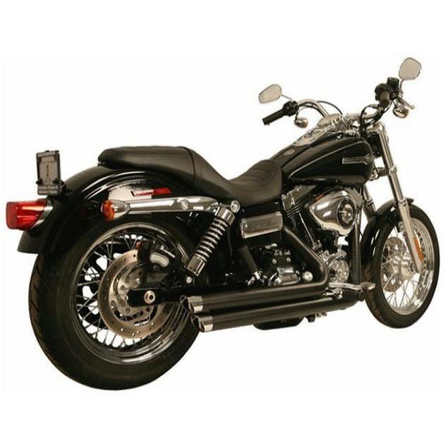 RUSH FULL SYSTEMS CROSSOVER AngleTip ブラック FOR '06以降 DYNA-01