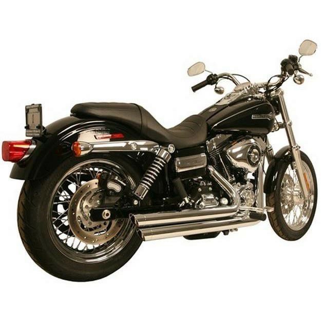 RUSH FULL SYSTEMS CROSSOVER AngleTip クローム FOR '91-'05 DYNA-01