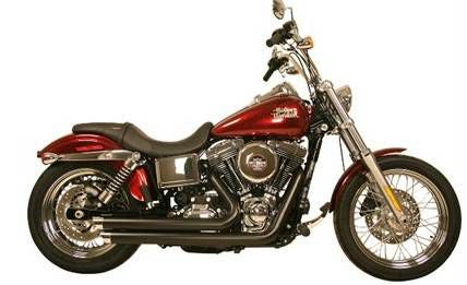 RUSH FULL SYSTEMS CROSSOVER AngleTip ブラック FOR '91-'05 DYNA-02