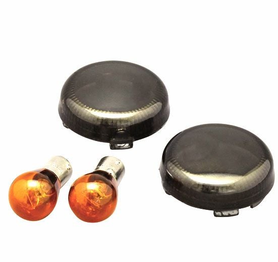 キジマ 純正タイプ ウインカーレンズ ミラースモーク |ハーレーパーツ