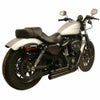RUSH FULL SYSTEMS Straight Short ブラック FOR '04-'13 XL-02