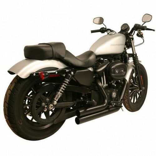 RUSH FULL SYSTEMS Straight Short ブラック FOR '04-'13 XL-02