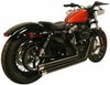 RUSH FULL SYSTEMS CROSSOVER StraightTip ブラック FOR '04-'13 XL-02
